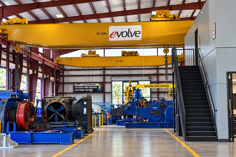 evolve fabrication shop 25 ton overhead crane
